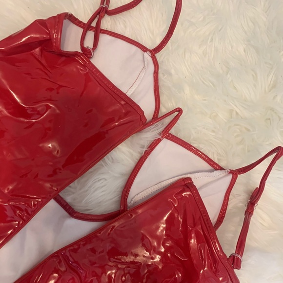 Women’s Sexy Red Mini Dress - Picture 5 of 9